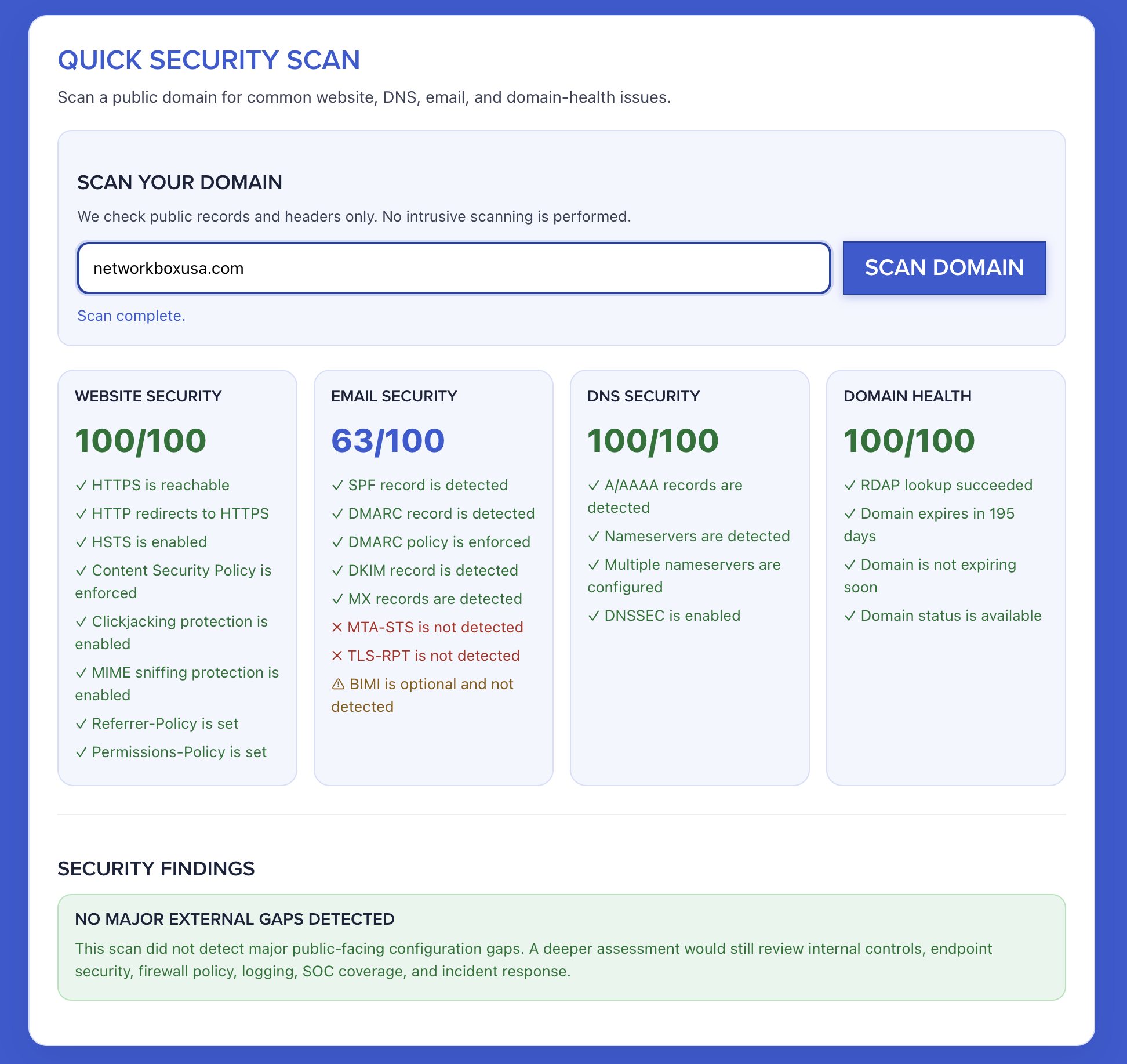 Security Scanner Plugin preview